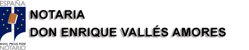 Notar�a Enrique Vall�s Amores